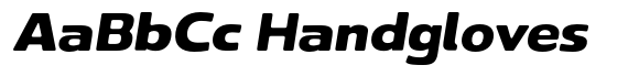 Paquero Soft SemiBold Expanded Italic image