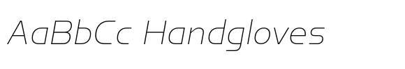 Nikhom Extra Light Italic image