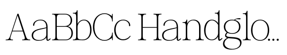 RCL Veluxa Serif Thin image