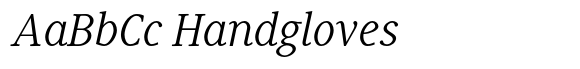 Generis Serif Pro Regular Italic image