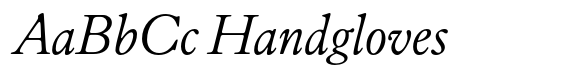 Chiswell Tall Light Italic image