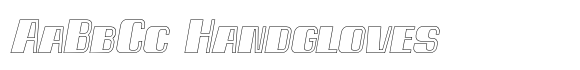 Spacho Bold Outline Italic image