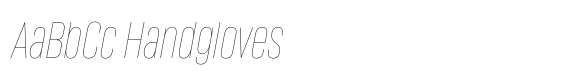 Lütschine Lutschine Hairline Nar x3 Italic image