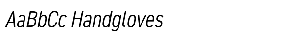 DIN 2014 Narrow Light Italic image