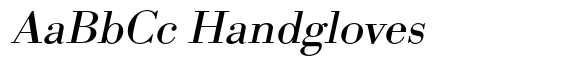 Bodoni Std Regular Extra Wide Oblique image