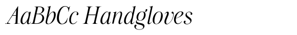 Voguelicious Light Italic font sample