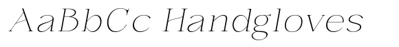 Bonarchi Thin Expanded Italic image