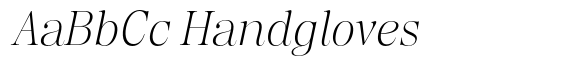Regaris Plain ExtraLight SemiCondensed Italic image