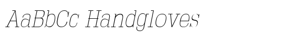 Montrex Slab Thin Semi Condensed Italic image