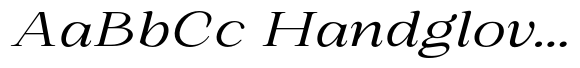 Romantic Editorial Light Expanded Italic image