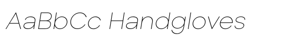 Ethos Nova Thin Italic image