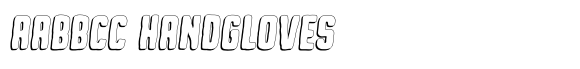 Aquanus Rounded Shadow Italic image