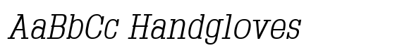 Montrex Slab Light Semi Condensed Italic image