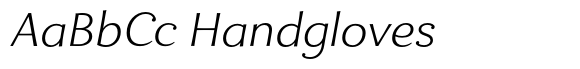 Enzia Extra Light Extended Italic image
