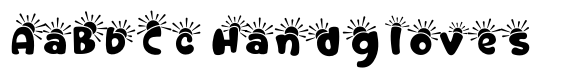 Sandy Toes Sun font sample
