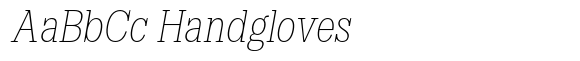 Dean Slab Condensed Thin Italic image