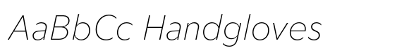 Foliant Sans Modern XLight Italic image