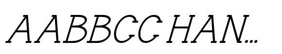 Aterline Italic image