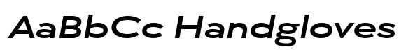TT Chocolates Extended DemiBold Italic image