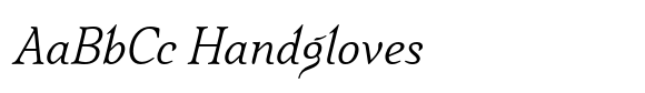 Quietism Deck Light Italic font sample