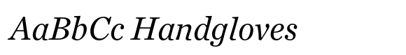 Chronicle Text G1 Italic image