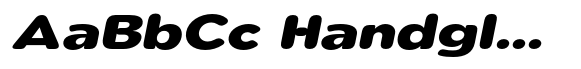 Pangi Rounded Heavy Expanded Italic image