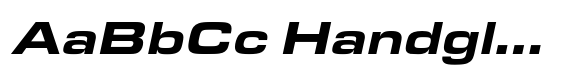 Eurostile Pro Extended Black Italic image