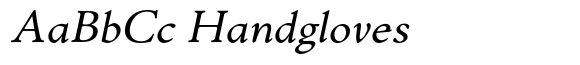 ET Jenson Italic font sample