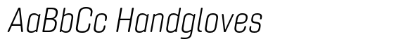 Gineso Soft Ext Light Italic image