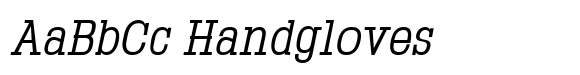 Montrex Slab Regular Semi Condensed Italic image