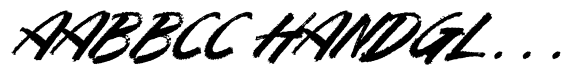 Hanor Dhams Italic image
