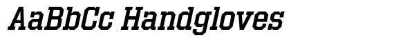 Hattrick Serif Italic Regular Condensed image