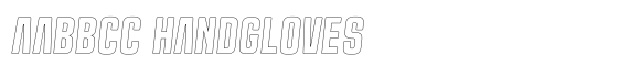Trina Rounded Outline Italic image