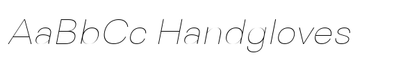 Genora Sans Thin Italic image