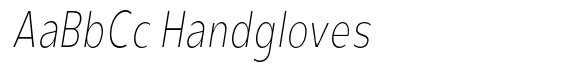 Glosira ExtLtCondSlant image