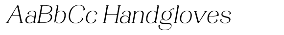 Adhesian Soft ExtraLight SemiExpanded Italic image