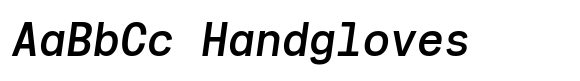 Cx Mono Semi Bold Italic image