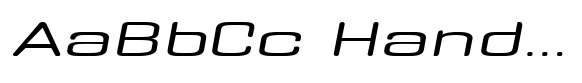Rounvia Ultra Expanded Italic image