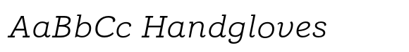 Brignell Slab Italic image