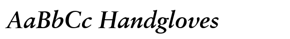 Classical Garamond Std Bold Italic image