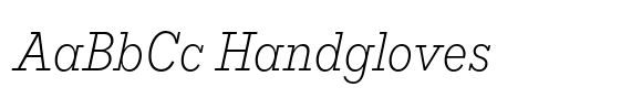 Flink Slab Cmp Light Italic image