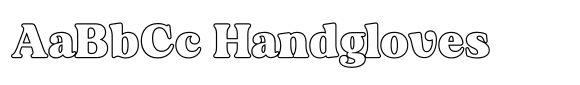 The Haniley Retro Serif Outline image
