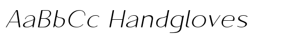 Mitzu Thin Expanded Italic image