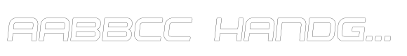 Cygona Rounded Outline Italic image