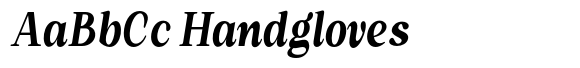 Romantic Editorial Black Condensed Italic image