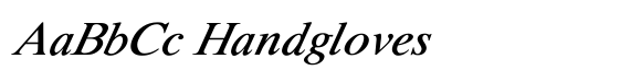 Shree Gujarati 3790 Italic font sample