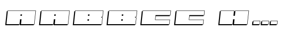 Squario Shadow Italic image