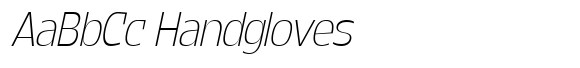 Calogen Extra Light Condensed Italic image