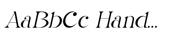 La Obrige Family Serif Italic image