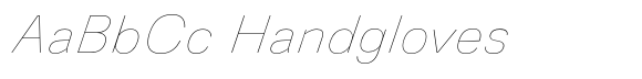 De Box Hairline Italic Short image